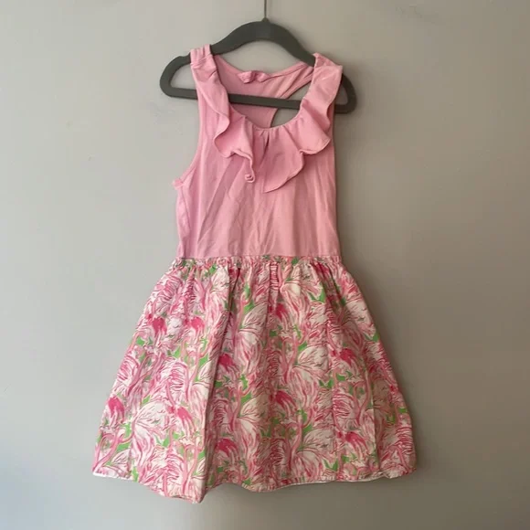 green goddess dressing samin nosrat Midnight Flamingo Dress 2X main image 0